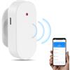SENCKIT Sensore di presenza umana WiFi: 24G mmWave Radar costruito in sensore di luce, posizionamento zona, sensibilità impostabile, telecomando app Tuya, compatibile con Alexa