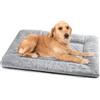 BaoDan Cuccia Cane Interno Taglia Grande, Cuscino Cane con Base Antiscivolo, 90x60 cm Cuscino per Cani Confortevole, Letto per Cani Gatto Lavabile, Pelosa Morbida, Grigio
