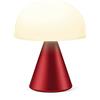 Lexon - MINA M Lampada a LED portatile medio ricaricabile (rosso scuro)