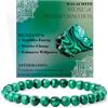 Bivei signora braccialetto perline 6mm semiprezioso cristallo naturale elastico elastico cristallo accessori regalo di yoga
