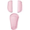 HEVIBK 3 Pezzi Copri Cintura di Sicurezza per Bambini Imbottiture per Cinture di Sicurezza per Bambini Cuscino per Cintura di Sicurezz per Passeggino per Bambini (Rosa)