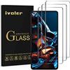 iVoler 3 Pezzi Vetro Temperato per Xiaomi Redmi Note 12 PRO 5G / Redmi Note 12 PRO Plus 5G / Poco X5 PRO/Poco F5, Pellicola Protettiva Protezione Schermo Anti Graffio, Anti-Impronte, HD Chiaro