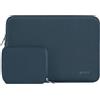 MOSISO 13,3 pollici Custodia Laptop, 13-13,3 pollici Borsa PC Compatibile con MacBook Air/Pro 13/Pro 14 M5 M4 M3 M2 M1, HP Dell Lenovo, Neoprene Borse Computer con Custodia Piccola, Blu Foschia