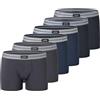 Liabel Boxer da Uomo Art.108, Pacco da 6. Multicolore L