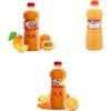 MENDOSA Yoga, Mix di 3 Bottiglie da 1L di Succo di Frutta, Albicocca, Pesca, Ace