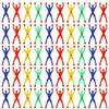 Pilikoll 50pcs Uomini Appiccicosi Finestra Climbing Man Uomini Appiccicosi | per Bambini, Multicolore Scalatori Appiccicosi della Parete, Appiccicoso Appiccicosi Scalatore da Parete