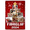 kaululu Coperta Personalizzata con Foto Coperta di Flanella Plaid Natalizio Foto Personalizzata Idea Regalo di Natale per Donna Uomo Papà Mamma (100x150cm)