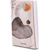 Mitama Agenda Settimanale Grafica Warm Shade, Planning Mensile, 18 mesi da Settembre 2024 a Febbraio 2026-158 pagine + 50 pagine contenuti extra - 15 x 21 cm - Copertina Flessibile