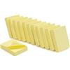 Waytex Blocco note riposizionabile, colore: giallo, 100 fogli, 40 x 50 mm, confezione da 12