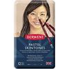 Derwent Pastel Skintone Set di 12 Matite Colorate per i Ritratti, per Disegnare e Scrivere, Qualità Professionale