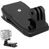 MxyVrix Supporto a spalla girevole a 360° per GoPro Hero 13/12/11/10/9/8/7/6/Mini, compatibile con Insta360 X4 X3, DJI OSMO Action 4/3, supporto a morsetto a sgancio rapido, accessorio Action Camera