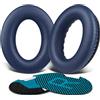 SoloWIT® Cuscinetti Auricolari Ricambio per Bose, Padiglioni Cuffie Imbottiture con QuietComfort 15 QC15 QC25 QC2 QC35/ Ae2 Ae2i Ae2w SoundTrue & SoundLink Cuffie Over-Ear