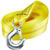 CarBole Cinghia per Verricello per Rimorchio,2 Inch x 20 Feet (5cm x 6m),Cinghia di Traino,Resistente,Con Gancio,Poliestere ad Alta Resistenza,Per Auto,Camion,Barca,Giallo