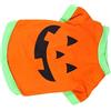 TOGEVAL Cappotto Per Cani Gilet Per Animali Domestici Di Halloween Per Cani Di Piccola Taglia Adatto Ai Gatti Design Originale A Forma Di Zucca