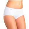 Sloggi Basic Midi, Offerta 6 E 12 Pezzi, Slip Donna Midi, Midi, Slip Donna in Cotone (12 Pezzi.Bianco, 4)