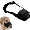 AOEVUIR 1 Pcs Museruola per Cani Muso Corto Museruola per Cani di Piccola e Media Taglia Anti Morso Museruola per Animali Domestici Chihuahua Hiromi Shih Tzu Circonferenza del Muso 13-19cm