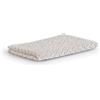 Möve Brooklyn - Asciugamano ospite a spina di pesce, 50 x 30 cm, in 85% cotone, 10% viscosa, 5% lino, colore naturale/cashmere