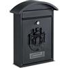 TECHNOMAX CASSETTA POSTALE GENZIANA TECHNOMAX GEN NERO