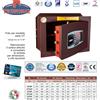 TECHNOMAX CASSAFORTE UT/5LP 34X46X24 HxLxP CON COMBINAZIONE ELETTRONICA DIGITALE TECHNOMAX UT