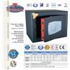 TECHNOMAX CASSAFORTE GMM/4P 28X40X35 HxLxP CON COMBINAZIONE ELETTRONICA DIGITALE MOTORIZZATA TECHNOMAX