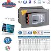 TECHNOMAX CASSAFORTE DD/3 21X34X20 HxLxP CHIAVE DOPPIA MAPPA + COMBINATORE TECHNOMAX DD