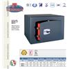 TECHNOMAX CASSAFORTE MEK/4 28X40X35 HxLxP CON CILINDRO SOSTITUIBILE TECHNOMAX SERIE MEK