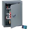 TECHNOMAX CASSAFORTE CK/40 47X36X14 HxLxP PORTACHIAVI CHIAVE A DOPPIA MAPPA TECHNOMAX CK