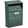 TECHNOMAX CASSETTA POSTALE MIMOSA VERDE 33X21,5X10,5 HxLxP TECHNOMAX SERIE MIM - MIM/V VERDE
