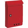 TECHNOMAX CASSETTA POSTALE IRIS ROSSA 31X27X7 HxLxP TECHNOMAX SERIE IRI - IRI/R ROSSO