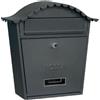 TECHNOMAX CASSETTA POSTALE GARDENIA NERA 37X36X13,5 HxLxP TECHNOMAX SERIE GAR- GAR/N NERO