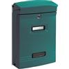TECHNOMAX CASSETTA POSTALE MAGNOLIA VERDE 37X25X12 HxLxP TECHNOMAX SERIE MAG - MAG/V VERDE
