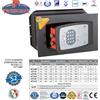 TECHNOMAX CASSAFORTE ATT/3BP-AL 21X34X15 HxLxP CON COMBINAZIONE ELETTRONICA DIGITALE MOTORIZZATA TECHNOMAX ATT
