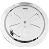 CZlinOduMMX Griglia di ventilazione in acciaio inox 316 Griglia di Ventilazione Rotonda 125 mm per la Ventilazione della griglia, imbarcazioni, Camper, Case - Argento