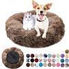 Ryanbem Cuccia per Cani Rotondo Cuccia Pelosa per Cani Mantiene Caldo Lettini per Cani Lavabile Letto Cane Antiscivolo Cuccia Gatto Interno Grandi, Taglia Media, Piccoli Caffè Sfumato 40cm