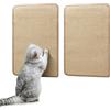 Nobleza Tappeto Tiragraffi per Gatti, Tiragraffi da Parete per Gatti in Sisal Naturale, Tappeto per Gatti Antigraffio Resistente, Proteggere di Divano Tappeti e Mobili 42 X 32CM