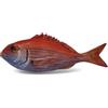 CERAMICHE CALTAGIRONE Pesce in Ceramica - Pagello mediterraneo cm 18