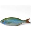 CERAMICHE CALTAGIRONE Pesce in Ceramica - Salpa mediterranea cm 16
