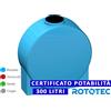 Rototec Serbatoio Da Esterno Polietilene Stoccaggio Acqua SNELLO Rototec Litri 300