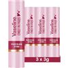 Vaseline x Emily in Paris Parisian Pink | Balsamo Labbra Idratante Stick | Edizione Limitata | (Confezione da 3 Parisian Pink)