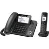 Panasonic KXTGF310 Ricevitore cordless e con filo, colore Nero