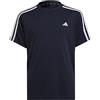 adidas U TR-es 3s T Maglietta, Blu (Tinley)/Bianco, 11 Años Bambini e Ragazzi