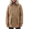 WOOLRICH ARCTIC DETACHABLE FUR PARKA - WOOU0482MR - elmwood brown