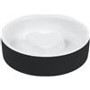 Paikka Ciotola Slow Feed in Ceramica Nera XS 13 cm per Cani di Piccola Taglia