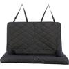 Trixie Cuscino Doppio per Cani per Auto 95 x 10 x 50 cm Nero