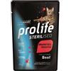 Prolife Cat Sterilized Grain Free Sensitive Adult Manzo e Patate Umido per Gatti Busta da 85 g