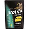 Prolife Cat Lifestyle Adult Pollo e Riso Umido per Gatti Busta da 85 g