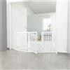 Trixie Cancelletto Recinto per Cani con Porta in Legno Bianco 4 elementi 51 x h.81 cm