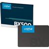 Crucial 500GB BX500 SSD 2,5 Sata3