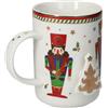 BRANDANI Lo Schiaccianoci Tazza MUG 11x8cm Tavola di Natale
