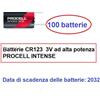 Duracell Procell 100 batterie CR123 Procell Intense by Duracell